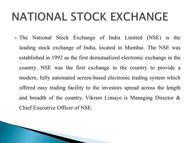 WHEN WAS NIFTY NATIONAL STOCK EXCHANGE 50 ESTABLISHED visual data 5