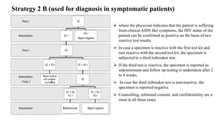 National strategies and algorithms for HIV | PPTX