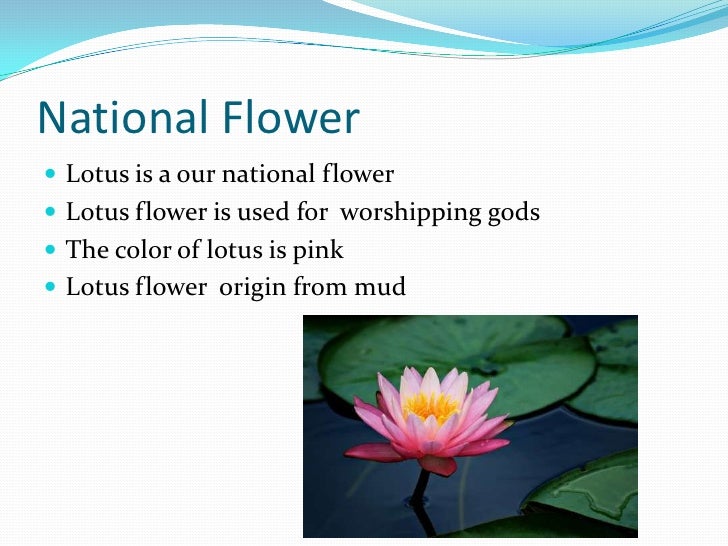 National symbol of india