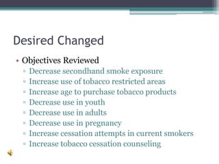 National tobacco control program (ntcp)