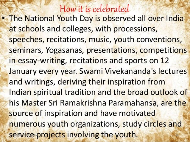 National youth day essay picture