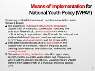 National Youth Policy: Indonesia | PPT