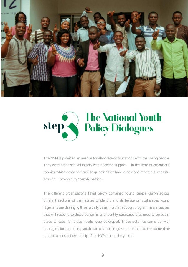 National youth policy review