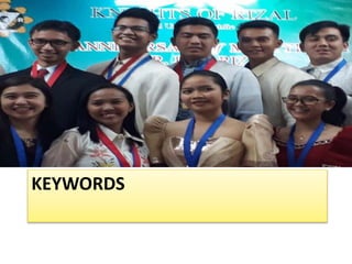 KEYWORDS
 