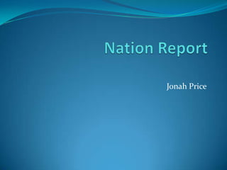 Nation Report Jonah Price 