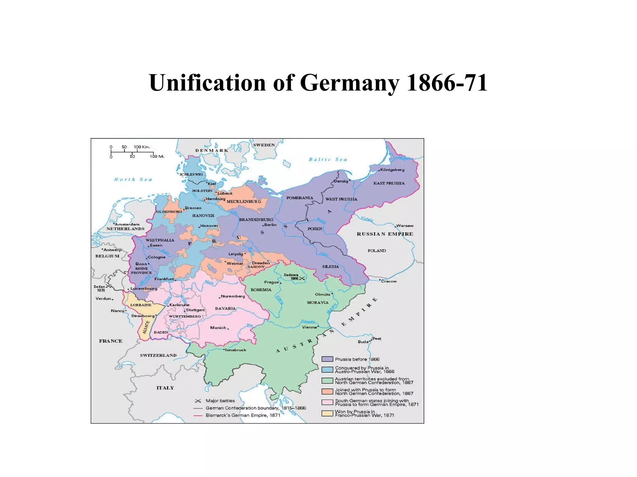 Unification of Germany 1866-71 