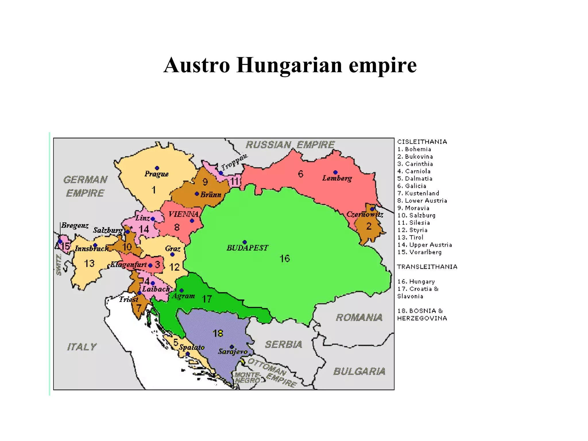 Austro Hungarian empire   