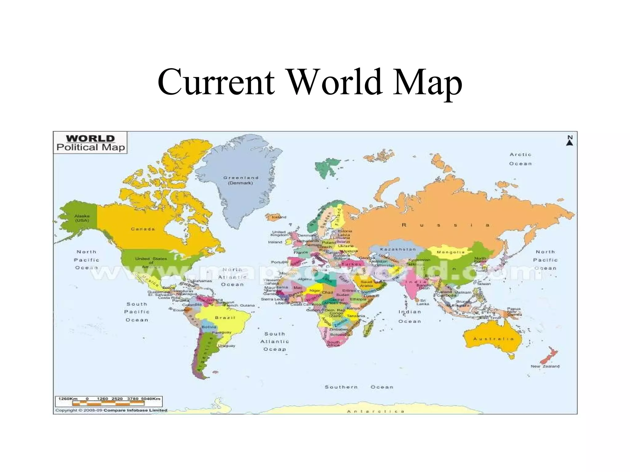 Current World Map  