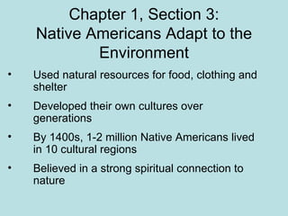 Native American Cultural Regions | PPT