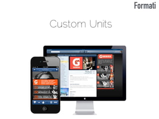 Custom Units
Formati
 
