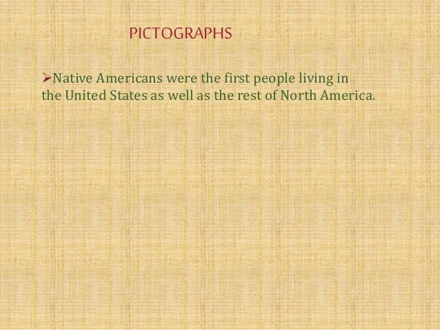 native american pictographs ppt made for elementary art unit