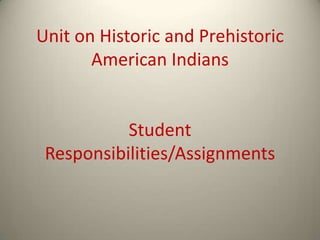 Native american lesson plan | PPTX