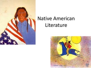 Native American Literature 