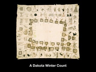 A Dakota Winter Count
 