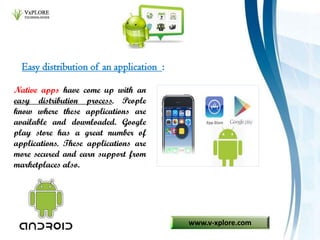 Native android application development | PPT