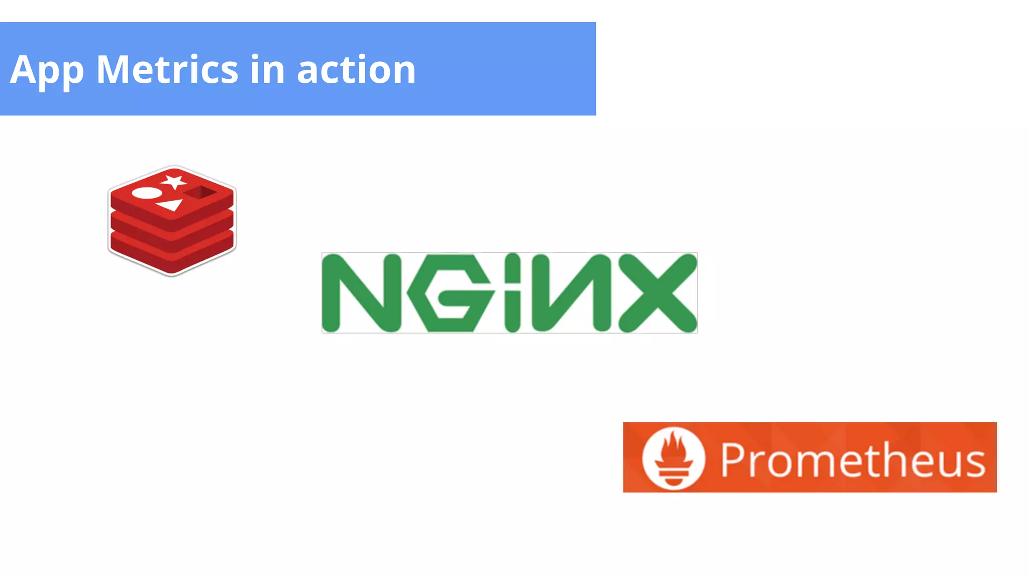 App Metrics in action
 