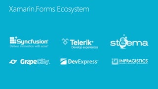 Xamarin.Forms Ecosystem
 