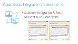 Visual Studio Integration Enhancements
 