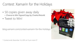 Native i os, android, and windows development in c# with xamarin 4