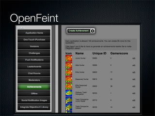 OpenFeint
 