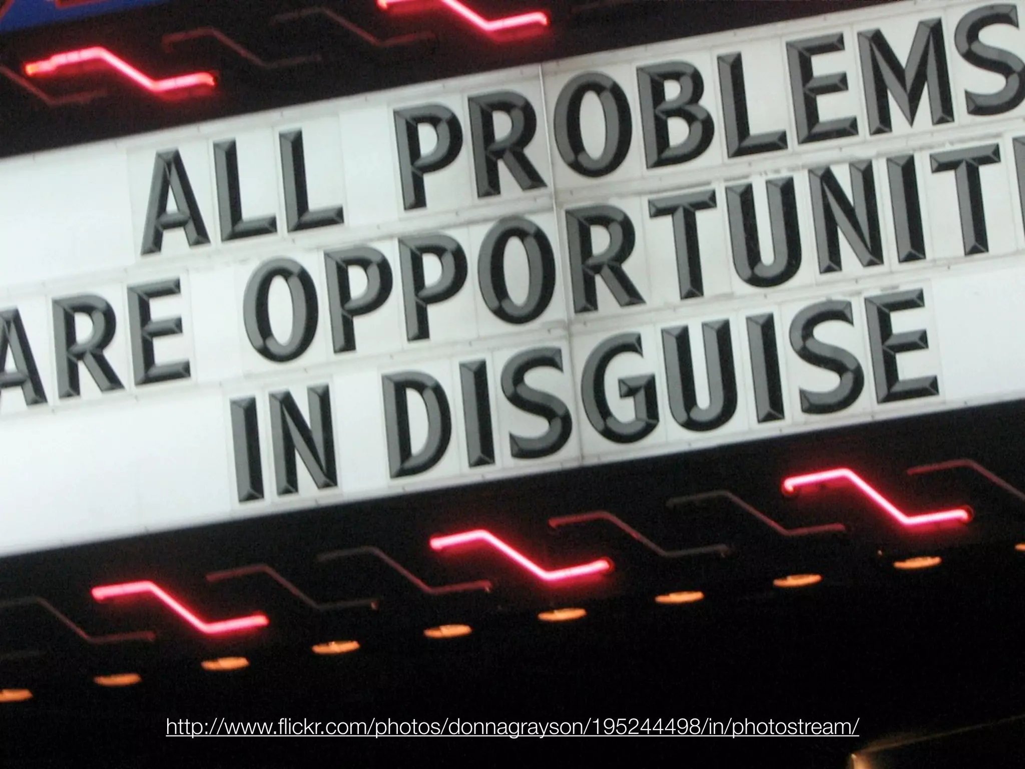 Not easy, but this is where the opportunities are.




     http://www.ﬂickr.com/photos/donnagrayson/195244498/in/photostream/
 
