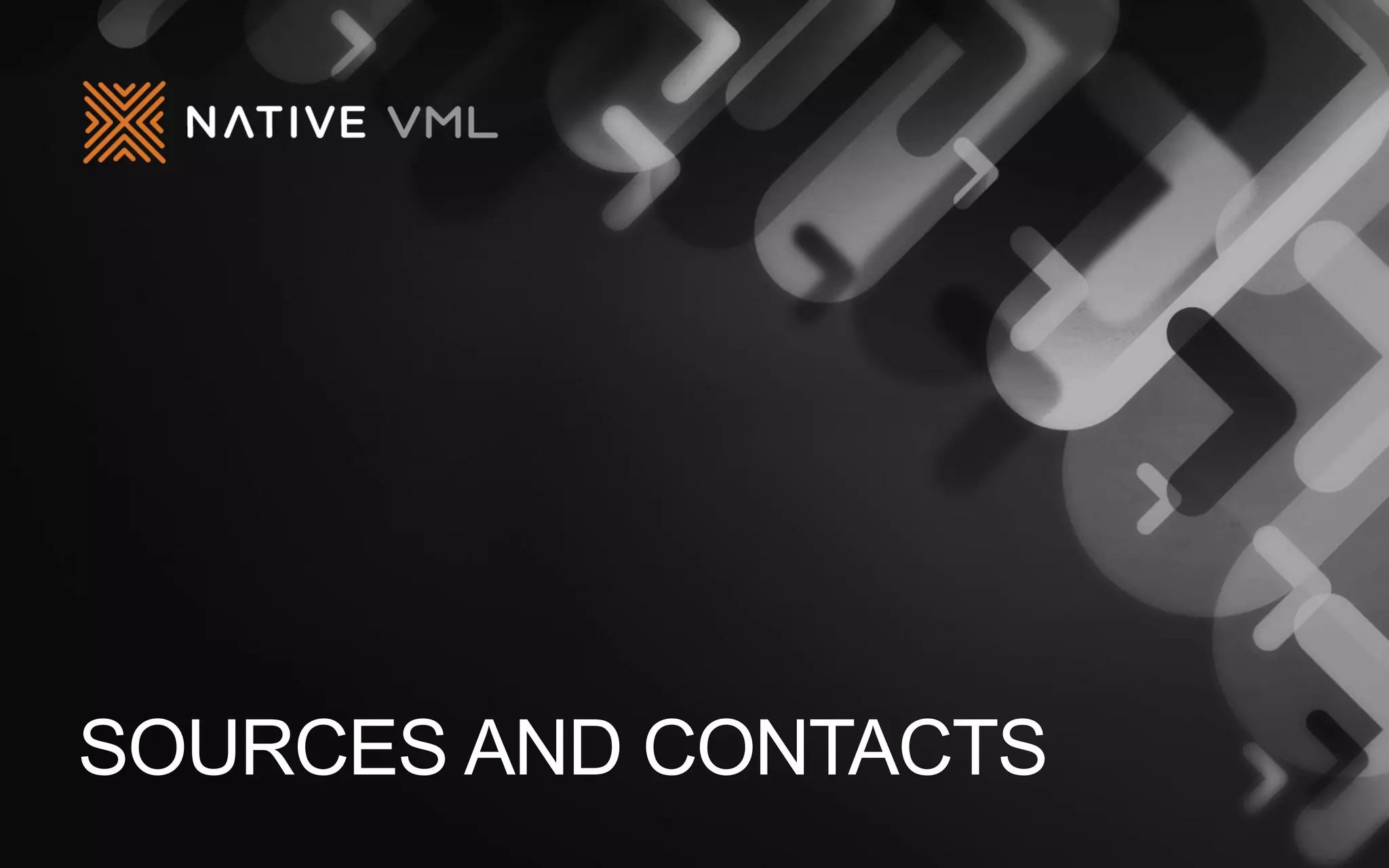 SOURCES AND CONTACTS

 