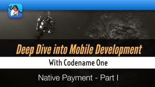 Native Payment - Part I
 