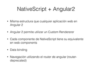 Nativescript | PDF