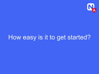 How easy is it to get started?
 