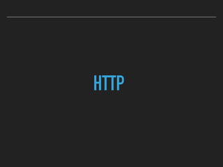 HTTP
 