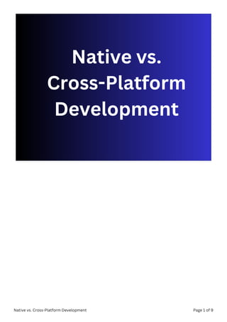 Native vs. Cross-Platform Development.pdf