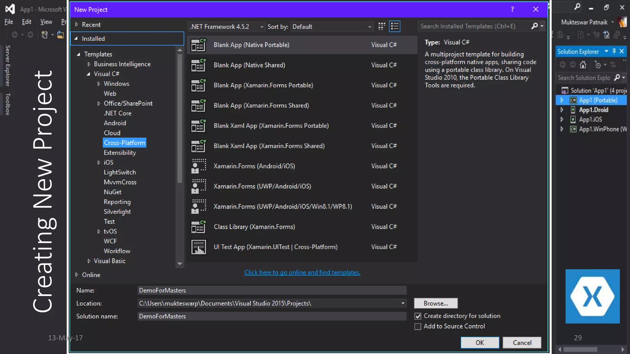 CreatingNewProject
13-May-17 29
 