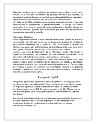 Nativo digital e inmigrante digital