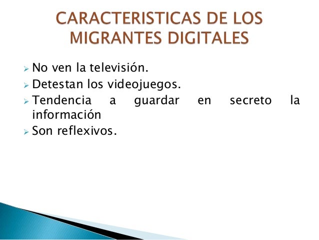 Nativos digitales definicion