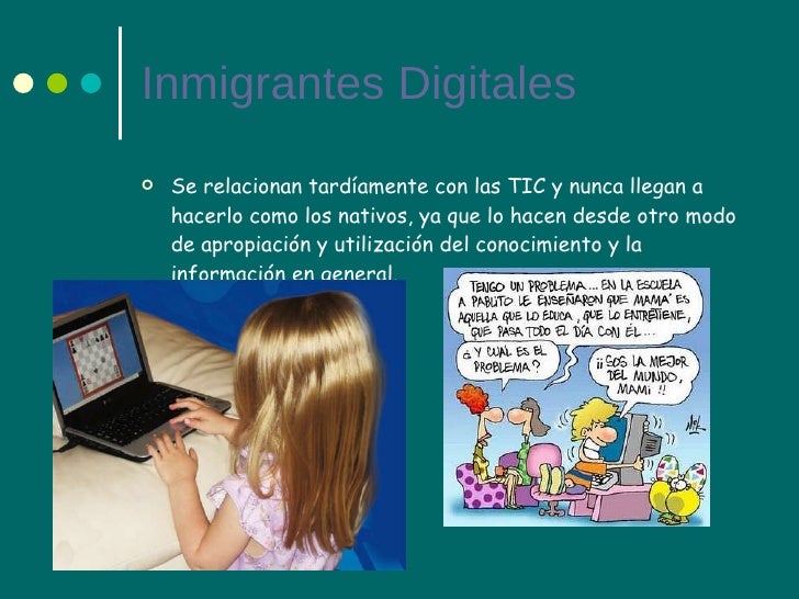Nativos e inmigrantes digitales
