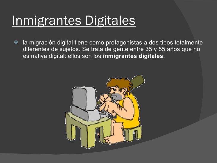 Nativos e inmigrantes digitales