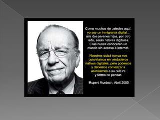 Nativos e inmigrantes final