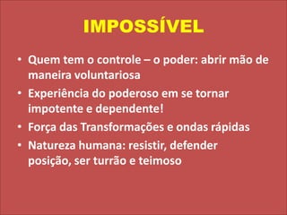 ALGUMAS DIFERENÇASNATIVOS DIGITAISMulti-tarefasNavegam bemHackeam o básicoSocialmente abertosExigem autenticidadeSubvertem hierarquia Aparelhos MultiTwitta, bloga, ruleiaIMIGRANTES DIGITAISLinear e sequencialPreferem o físicoParalisia ConservadoresComplacentesRespeitamAparelhos UniO que é isso?