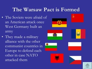 Nato And The Warsaw Pact | PPT