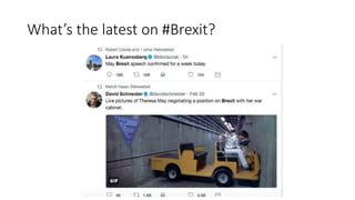 What’s the latest on #Brexit?
 