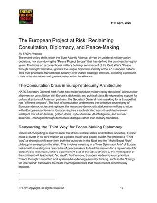 NATO Secretary General Mark Rutte's 2026 Speech on Global Security and ...
