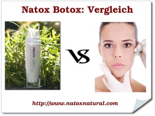 Natox Botox: Vergleich




 http://www.vir.us.com
  http://www.natoxnatural.com  
 