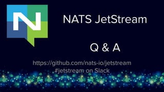 Jetstream Connect NATS Connect Live! | PDF