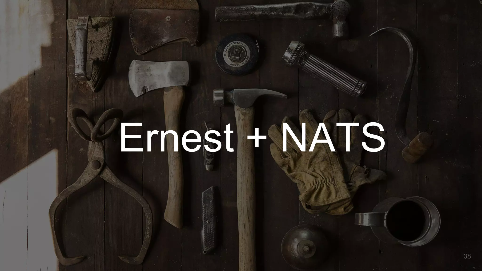 Ernest + NATS
38
 