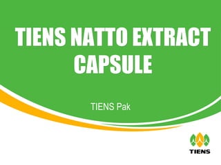 TIENS Pak TIENS NATTO EXTRACT CAPSULE 