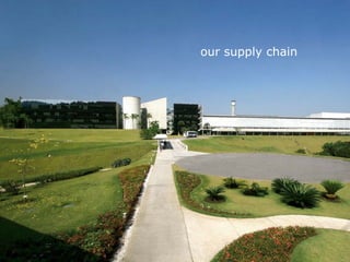our supply chain
 