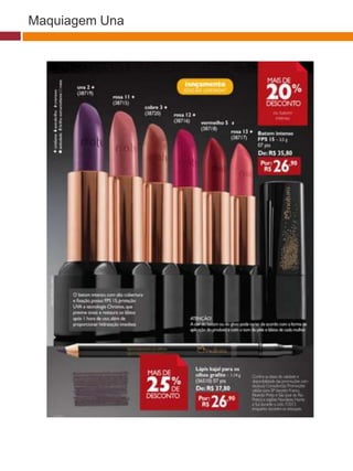 Maquiagem Una
 
