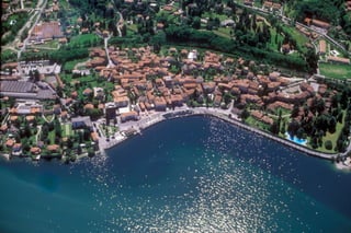 Natura e splendidi paesaggi sul lago Maggiore. Porto Valtravaglia
