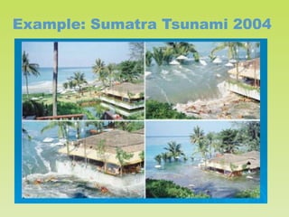 Example: Sumatra Tsunami 2004

 