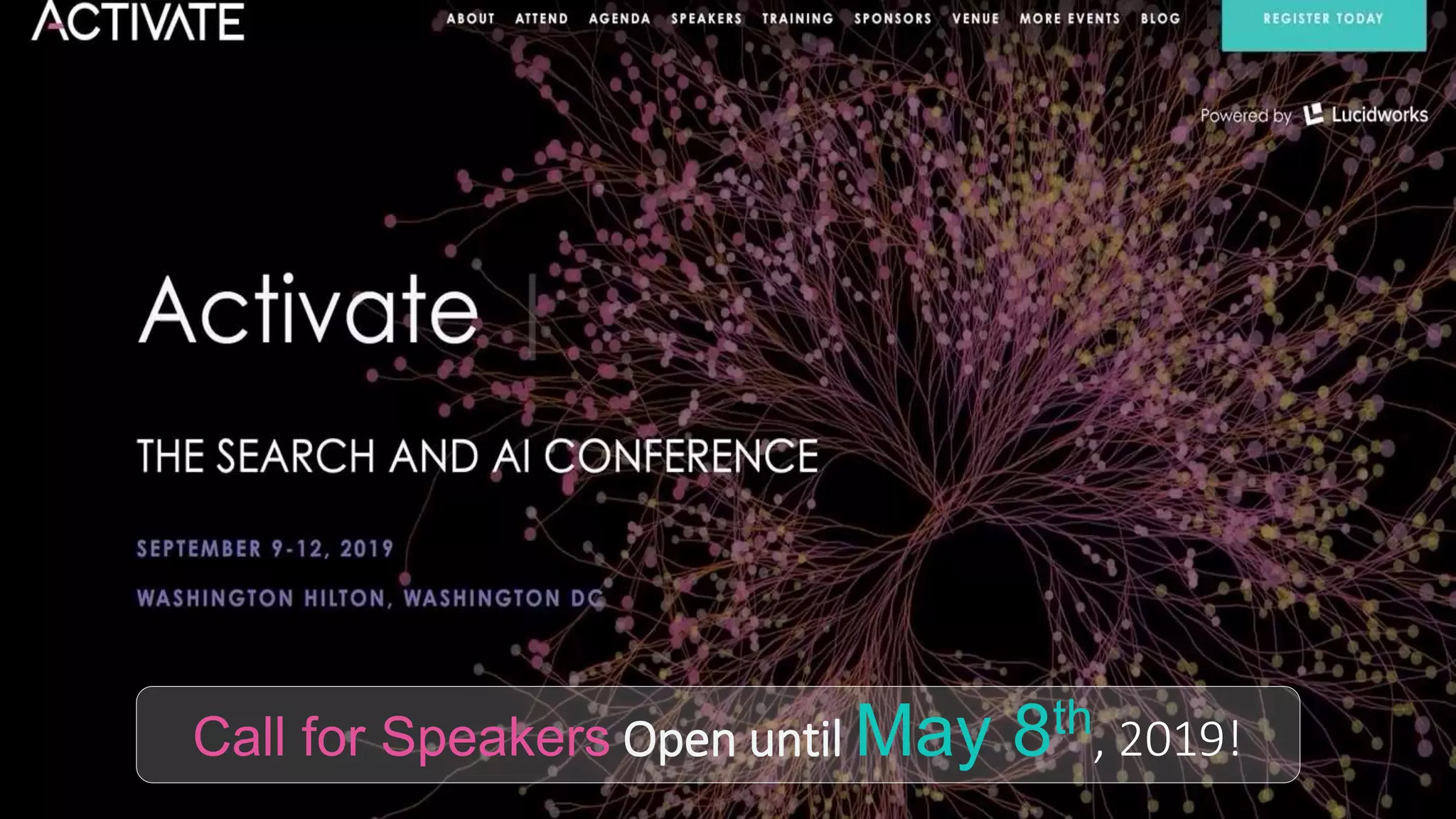 Call for Speakers Open until May 8th, 2019!
 